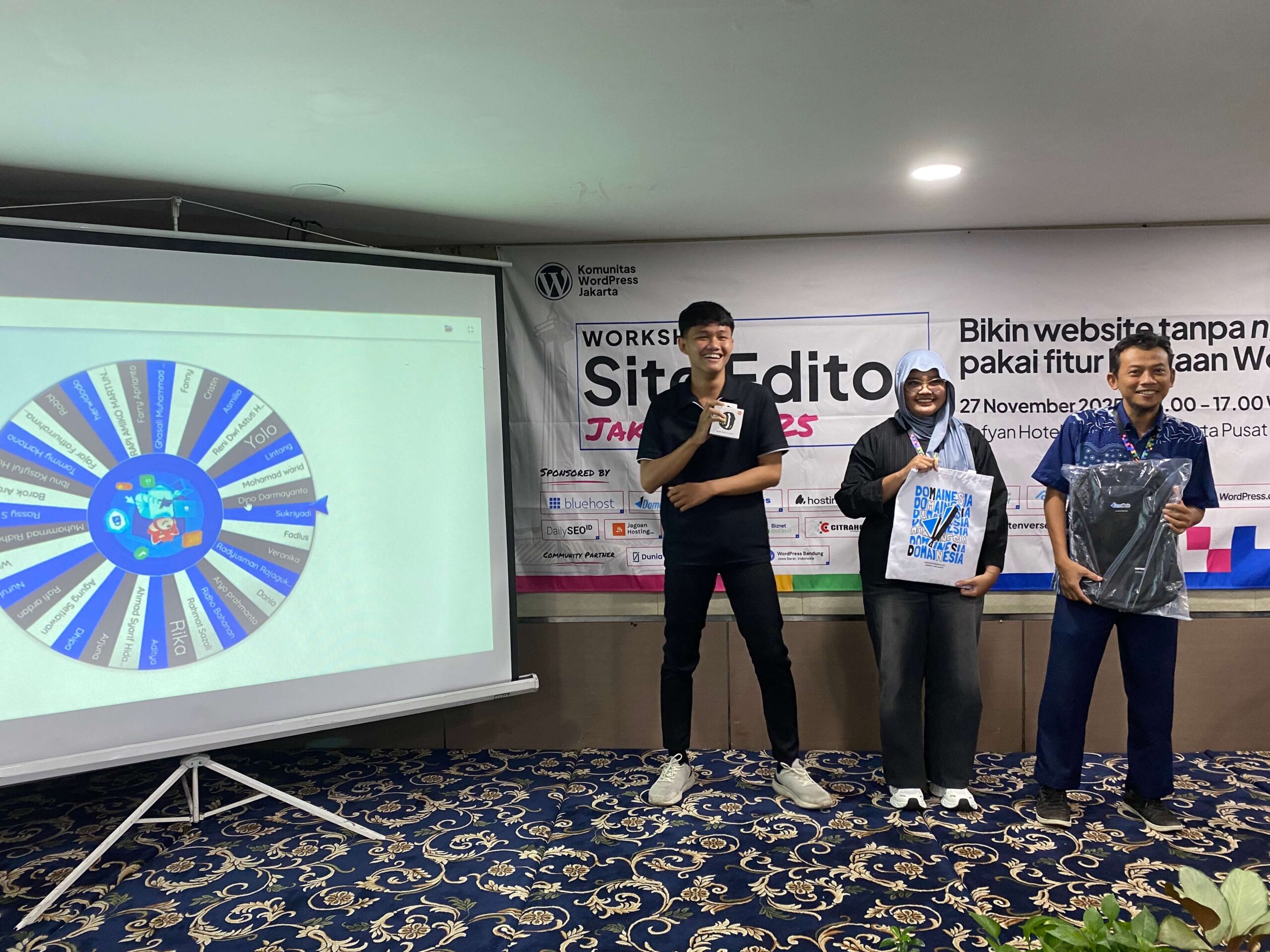 DomaiNesia Meriahkan Workshop Site Editor Jakarta 2025 3 Workshop Site Editor Jakarta 2025