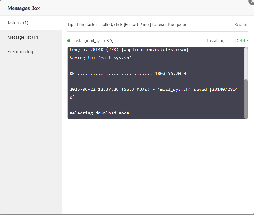Cara Instal Mail Server di aaPanel untuk Kirim Email di VPS 5 Cara Instal Mail Server di aaPanel untuk Kirim Email di VPS 4
