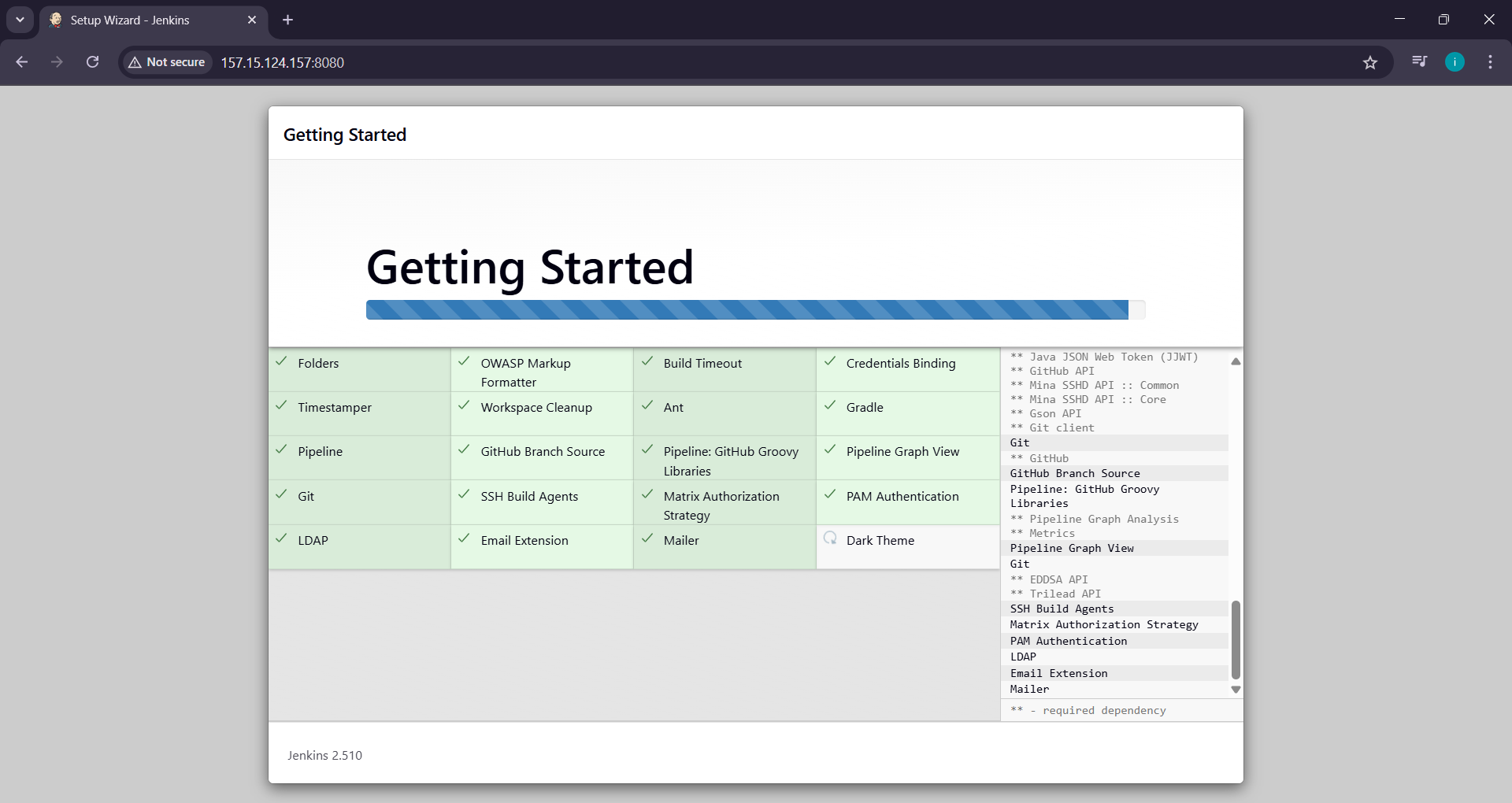 Automasi CI/CD dengan Jenkins di VPS: Cocok untuk Pemula 9 Instalasi Plugin Selesai