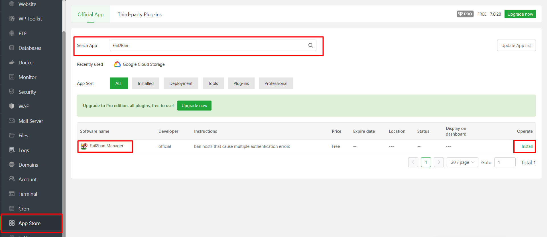 Mengaktifkan Firewall dan Fail2Ban di aaPanel, VPS Aman! 5 Mengaktifkan Firewall dan Fail2Ban di aaPanel, VPS Aman! 4