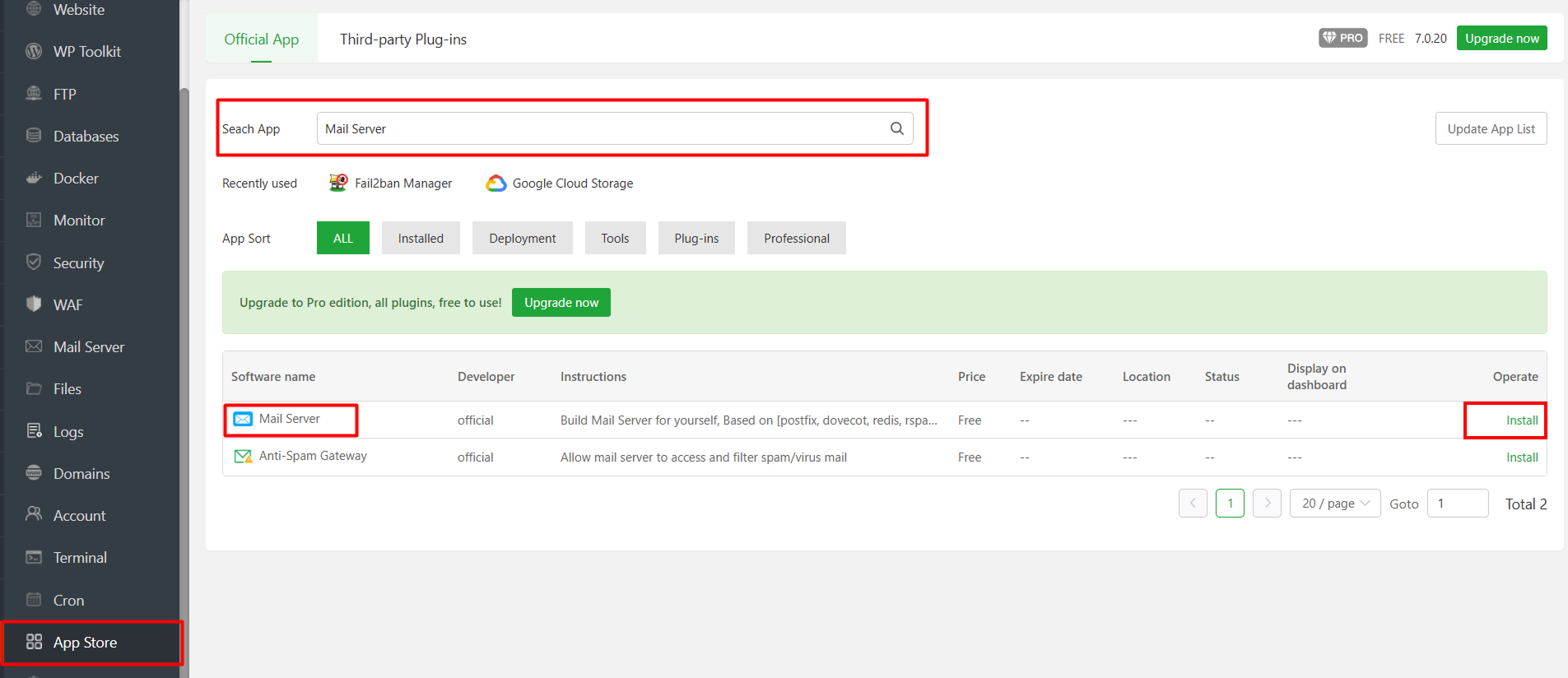 Cara Instal Mail Server di aaPanel untuk Kirim Email di VPS 4 Cara Instal Mail Server di aaPanel untuk Kirim Email di VPS 3
