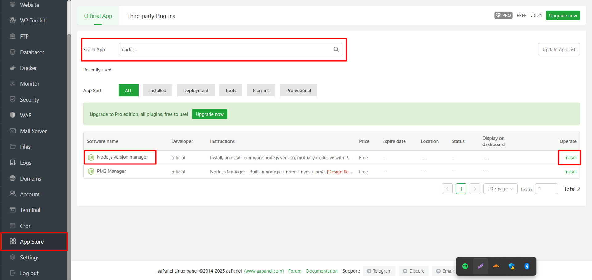 8 Cara Instal Node.js di aaPanel: Panduan Lengkap untuk VPS 3 8 Cara Instal Node.js di aaPanel: Panduan Lengkap untuk VPS 2