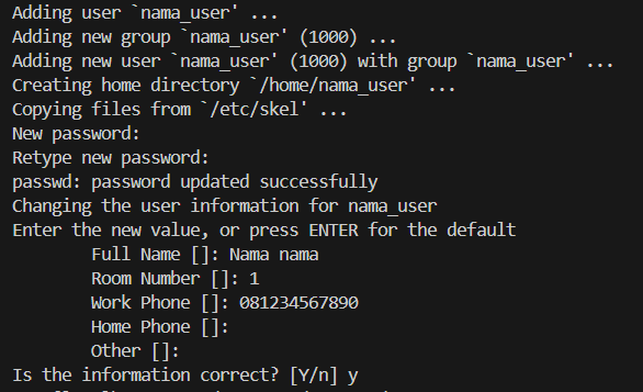 Cara Setup Git Server di VPS untuk Kolaborasi Tim yang Aman 3 Instruksi Penambahan User Baru