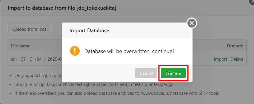 Cara Membuat dan Mengelola Database MySQL di aaPanel 30 Cara Membuat dan Mengelola Database MySQL di aaPanel 29