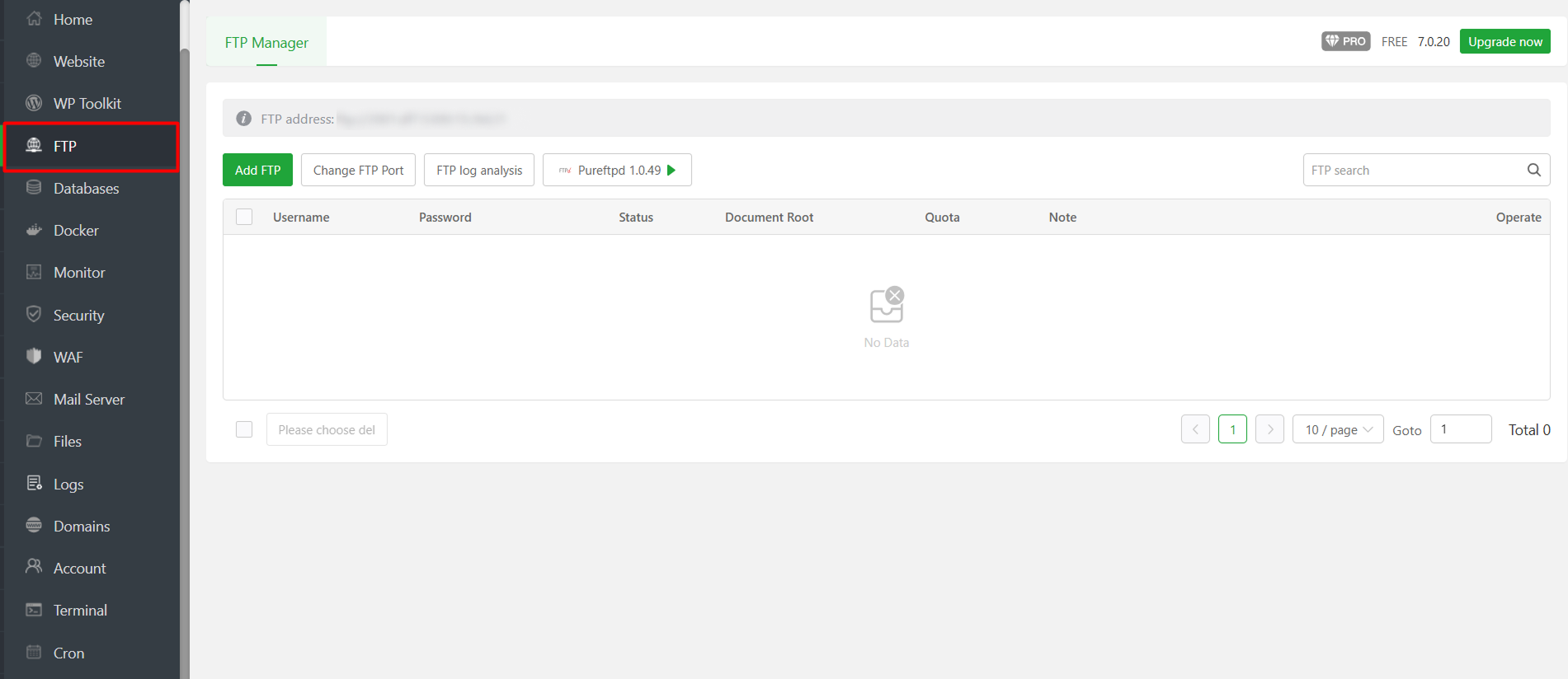 Tutorial Lengkap Cara Menambahkan User FTP di aaPanel 3 Tutorial Lengkap Cara Menambahkan User FTP di aaPanel 2