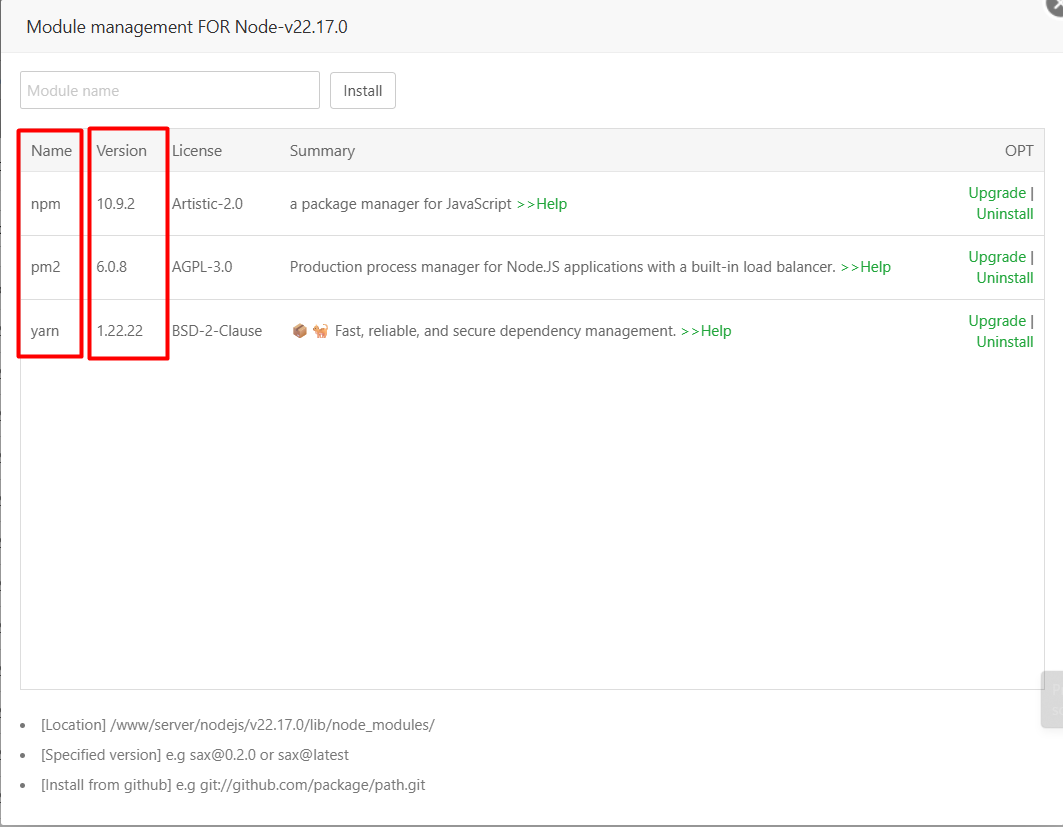8 Cara Instal Node.js di aaPanel: Panduan Lengkap untuk VPS 6 8 Cara Instal Node.js di aaPanel: Panduan Lengkap untuk VPS 5