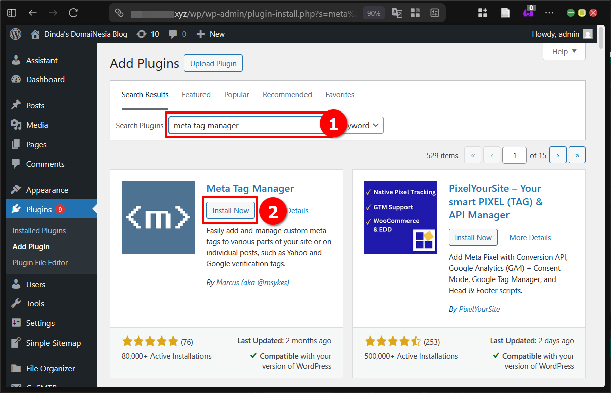 Cara Tambah XML Sitemap Wordpress Ke Bing & DuckDuckGO 14 Cara Tambah XML Sitemap WordPress Ke Bing & DuckDuckGO