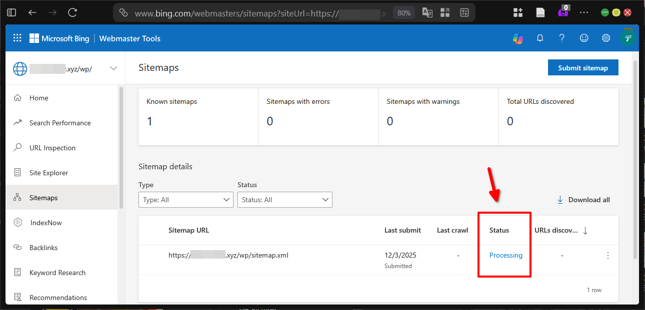 Cara Tambah XML Sitemap Wordpress Ke Bing & DuckDuckGO 26 Cara Tambah XML Sitemap WordPress Ke Bing & DuckDuckGO