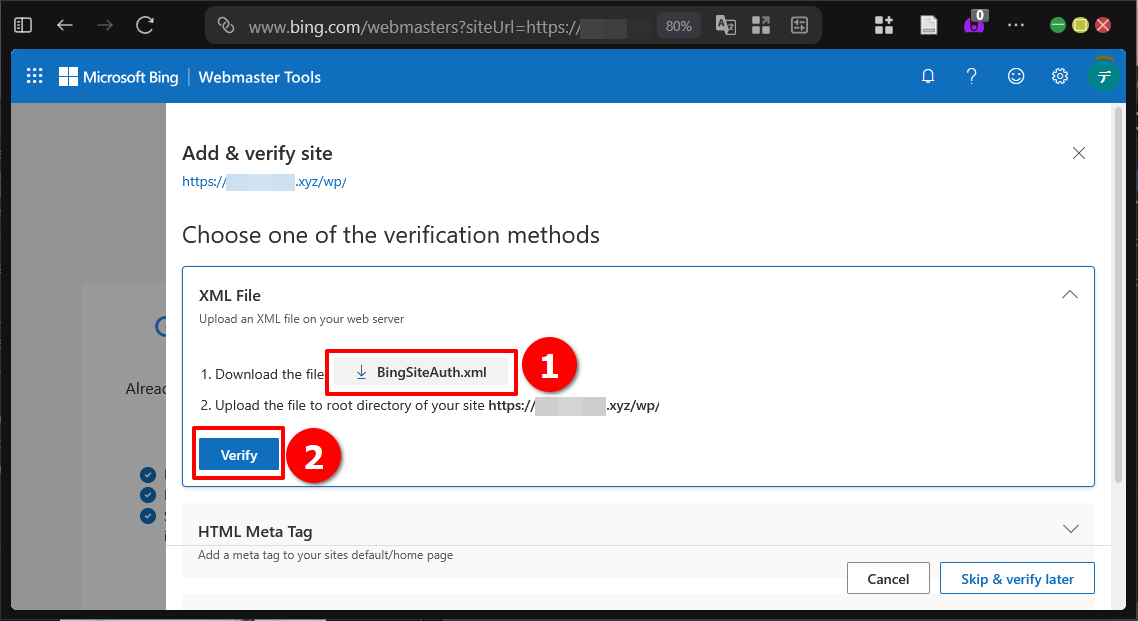 Cara Tambah XML Sitemap Wordpress Ke Bing & DuckDuckGO 6 Cara Tambah XML Sitemap WordPress Ke Bing & DuckDuckGO
