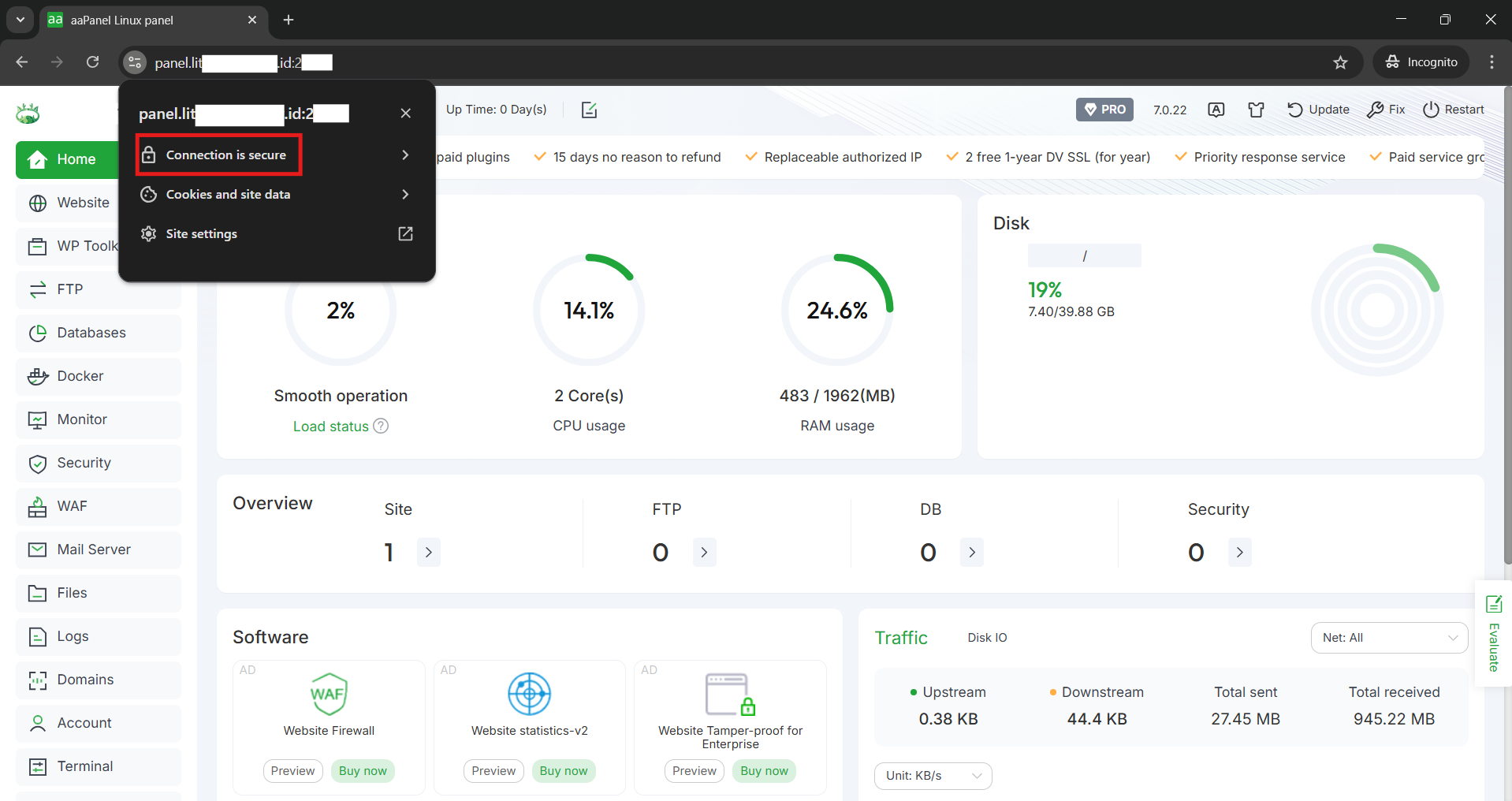 Cara Mengubah URL aaPanel dari Alamat IP ke Nama Domain 19 Cara Mengubah URL aaPanel dari Alamat IP ke Nama Domain 18