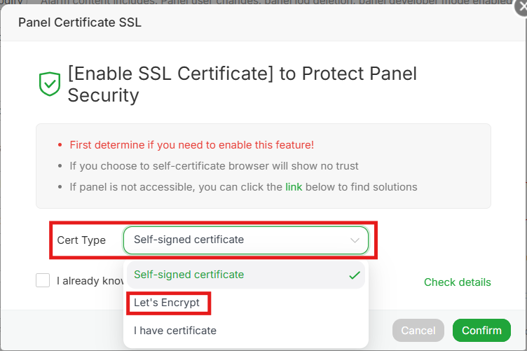 Cara Mengubah URL aaPanel dari Alamat IP ke Nama Domain 16 Cara Mengubah URL aaPanel dari Alamat IP ke Nama Domain 15