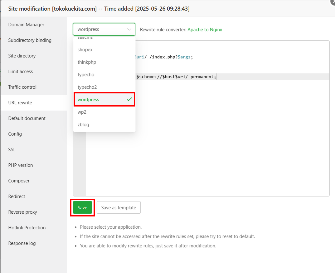 Panduan Cara Instal WordPress di aaPanel, Lengkap dan Mudah 16 Panduan Cara Instal WordPress di aaPanel, Lengkap dan Mudah 15