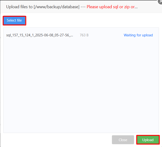 Cara Membuat dan Mengelola Database MySQL di aaPanel 28 Cara Membuat dan Mengelola Database MySQL di aaPanel 27