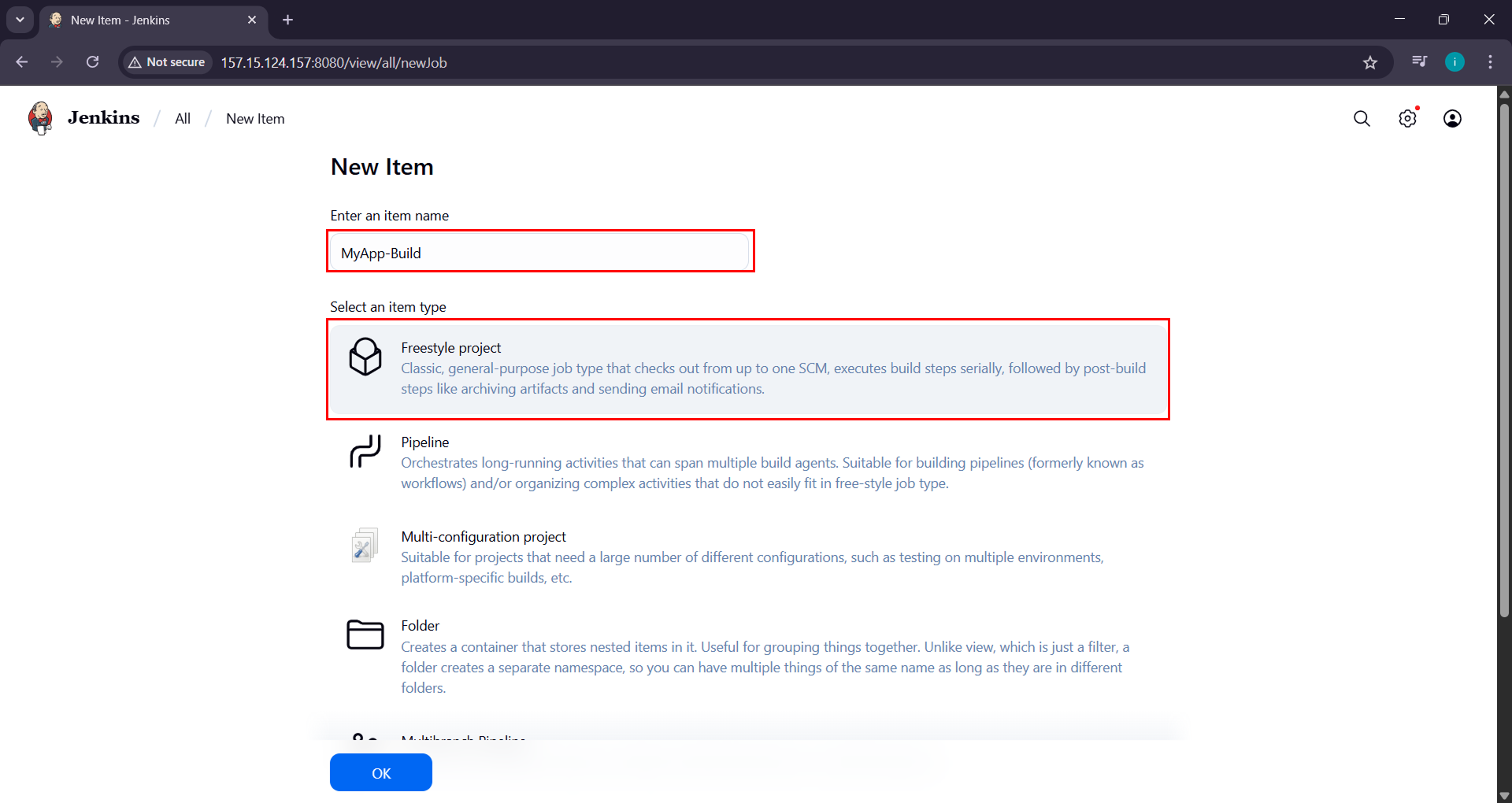 Automasi CI/CD dengan Jenkins di VPS: Cocok untuk Pemula 13 Setting Item