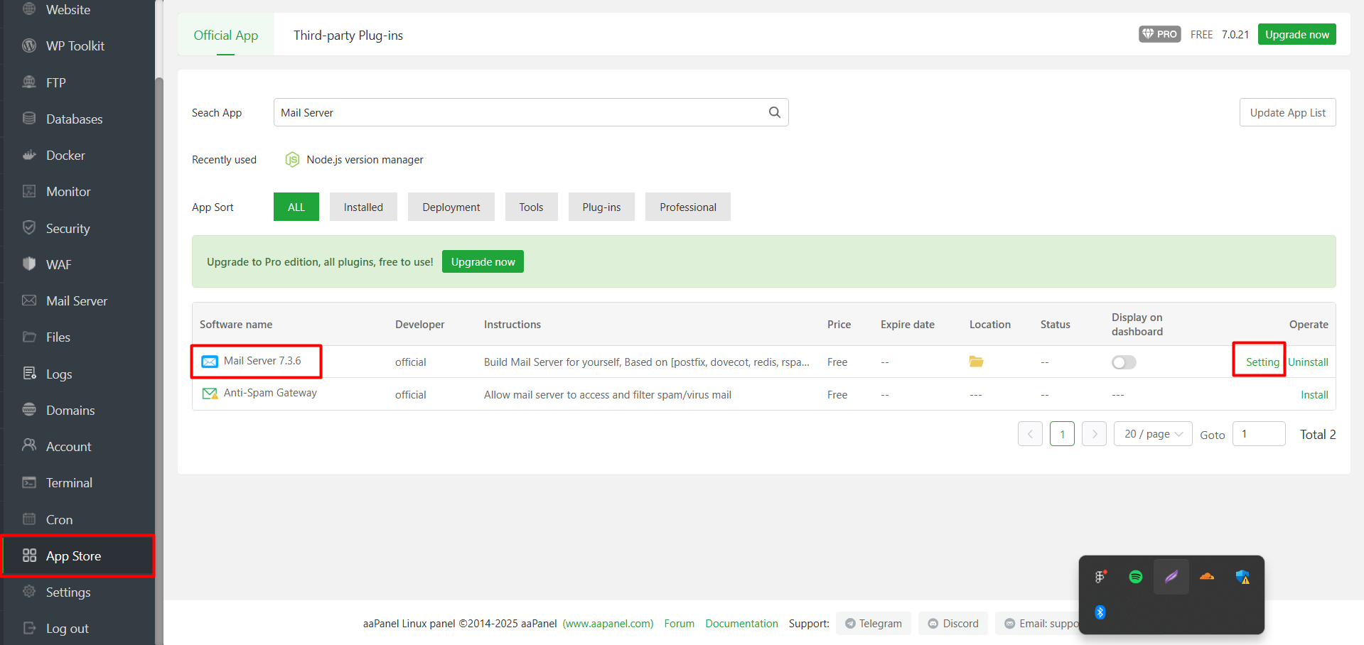 Cara Konfigurasi Mail Server di aaPanel: Setup sampai Kirim 2 Cara Konfigurasi Mail Server di aaPanel: Setup sampai Kirim 1