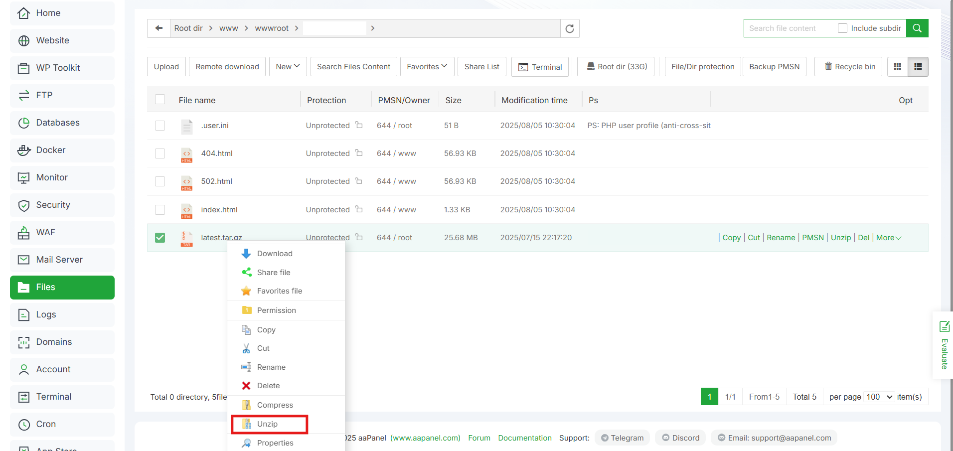 Cara Menghubungkan WordPress dengan aaPanel, Mudah! 9 Cara Menghubungkan WordPress dengan aaPanel, Mudah! 8
