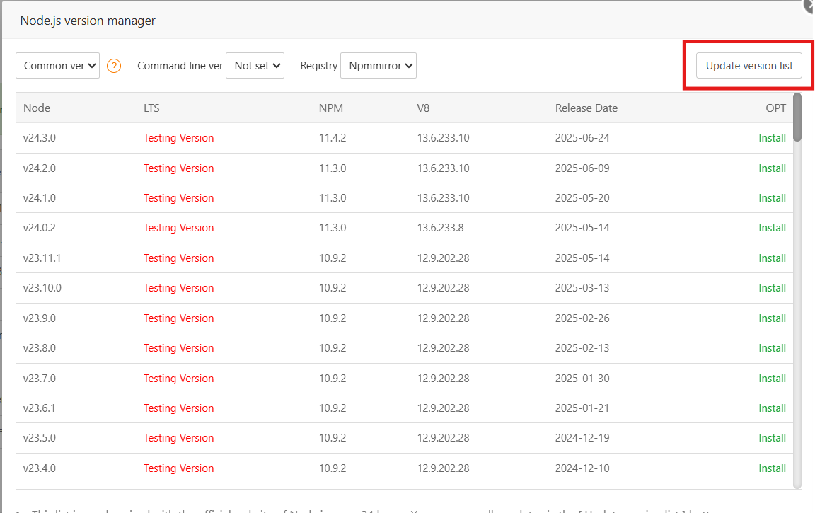 8 Cara Instal Node.js di aaPanel: Panduan Lengkap untuk VPS 4 8 Cara Instal Node.js di aaPanel: Panduan Lengkap untuk VPS 3
