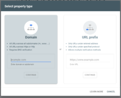 Cara Install Google Analytics & Search Console di Wordpress 4 add property