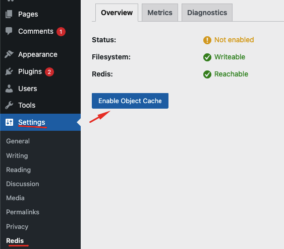 Panduan Praktis Redis Full-Page Caching untuk WordPress 6 Redis Full-Page Caching