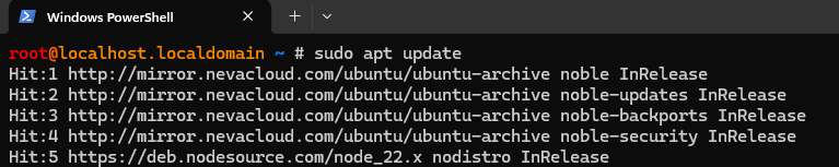 Tutorial Lengkap Instal Python dan Django di VPS Ubuntu 4 sudo apt-get update