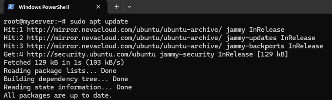 Tutorial Cara Instal MariaDB di VPS Ubuntu, Step-by-Step! 2 sudo apt update