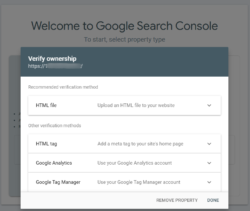 Cara Install Google Analytics & Search Console di Wordpress 5 verify method