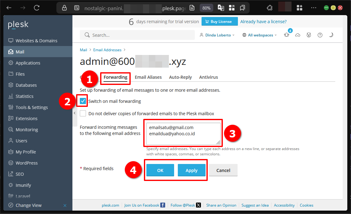 Ada 5 Fitur Email di Plesk Panel Yang Perlu Diketahui 7 Ada 5 Fitur Email di Plesk Panel Yang Perlu Diketahui