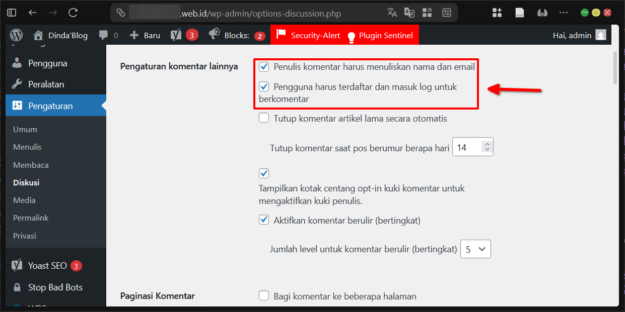 Ada 6 Cara Atasi SPAM Komentar di Wordpress Tanpa Plugin 8 Ada 6 Cara Atasi SPAM Komentar di WordPress Tanpa Plugin