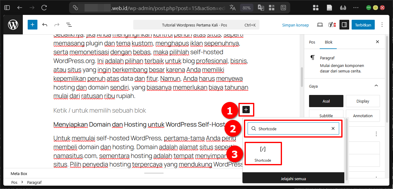 2 Cara Paginasi atau Split Post di Wordpress Tanpa Plugin 6 2 Cara Paginasi atau Split Post di WordPress Tanpa Plugin