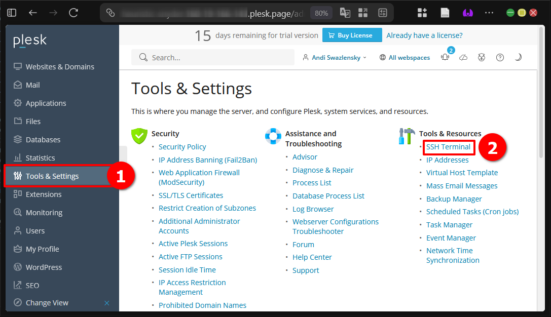 Cara Koneksi Schedule Backup di Plesk Panel Dengan FTPS 12 Cara Koneksi Schedule Backup di Plesk Panel Dengan FTPS