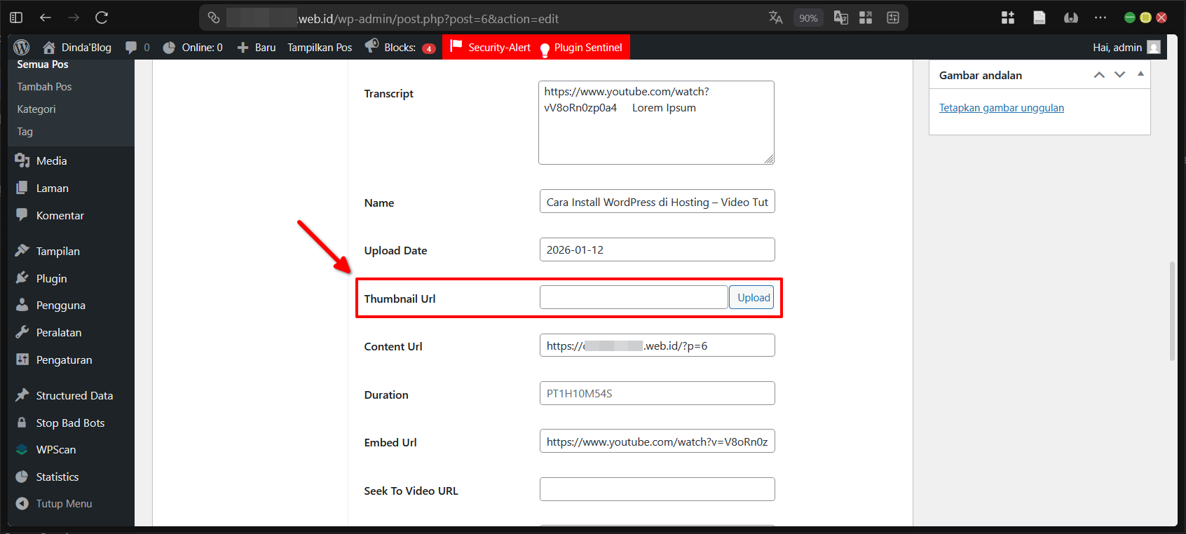 Cara Terapkan Video Schema di Wordpress (Metode GUI) 16 Cara Terapkan Video Schema di WordPress (Metode GUI)