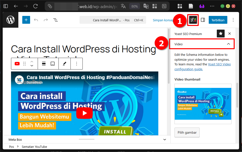 Cara Terapkan Video Schema di Wordpress (Metode GUI) 21 Cara Terapkan Video Schema di WordPress (Metode GUI)