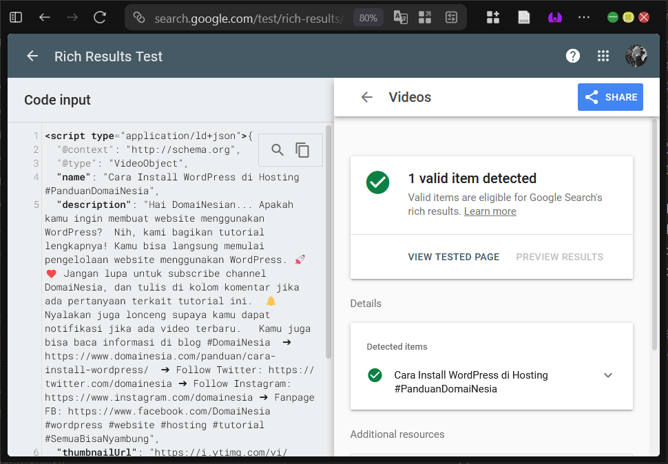 Cara Terapkan Video Schema di Wordpress (Metode Manual) 7 Cara Terapkan Video Schema di WordPress (Metode Manual)
