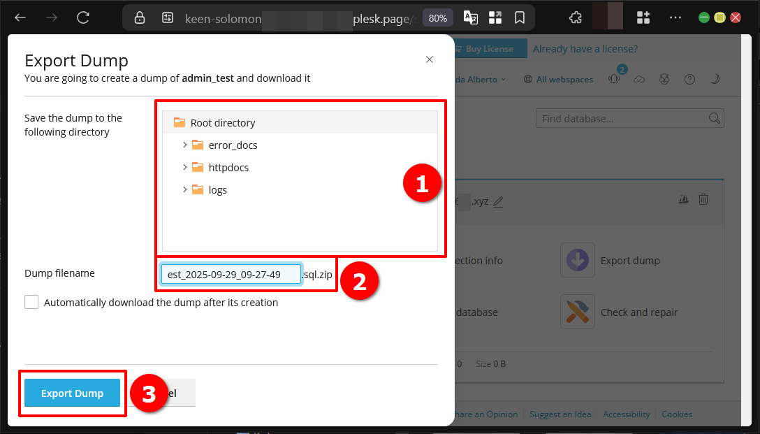 Cari Tahu 4 Cara Untuk Backup Database Web di Plesk Panel 8 Cari Tahu 4 Cara Untuk Backup Database Web di Plesk Panel