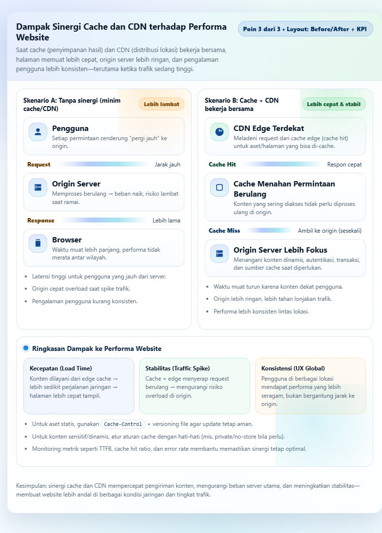 Cloudflare Cache dan CDN untuk Optimasi Kecepatan Website 4 Cloudflare Cache dan CDN