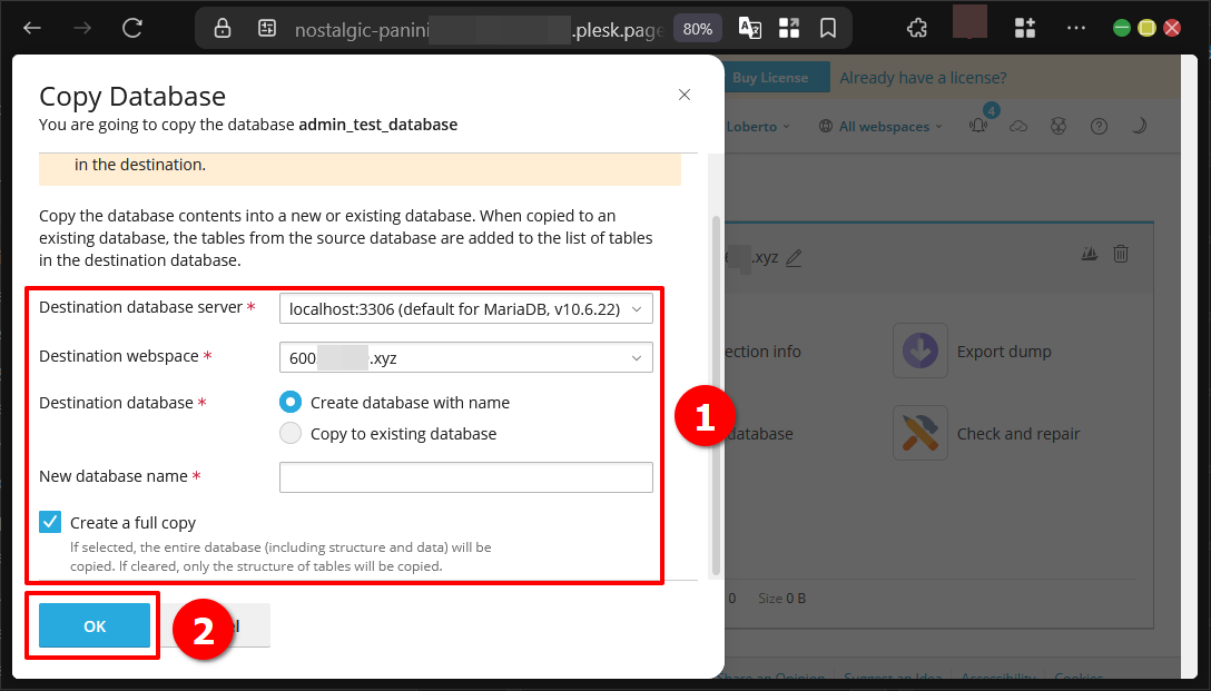 Jelajahi 5 Fitur Database di Plesk Panel Agar Data Aman 6 Jelajahi 5 Fitur Database di Plesk Panel Agar Data Aman