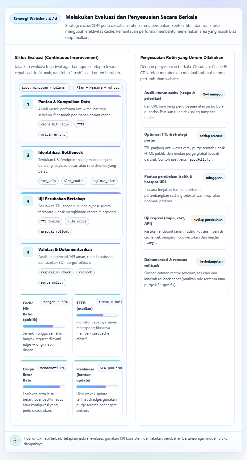 Cloudflare Cache dan CDN untuk Optimasi Kecepatan Website 8 Cloudflare Cache dan CDN
