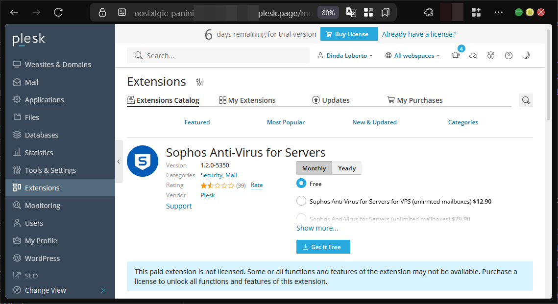 Panduan Awal Konfigurasi Mail Server di Plesk Panel 12 Panduan Awal Konfigurasi Mail Server di Plesk Panel