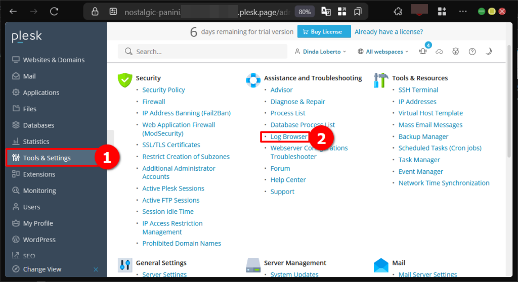 Panduan Awal Konfigurasi Mail Server di Plesk Panel