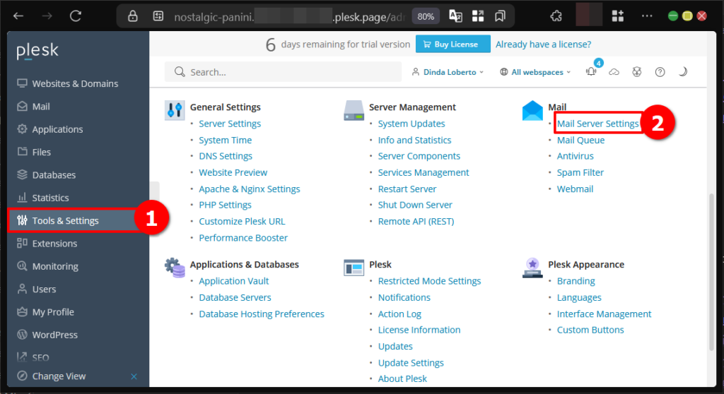 Panduan Awal Konfigurasi Mail Server di Plesk Panel