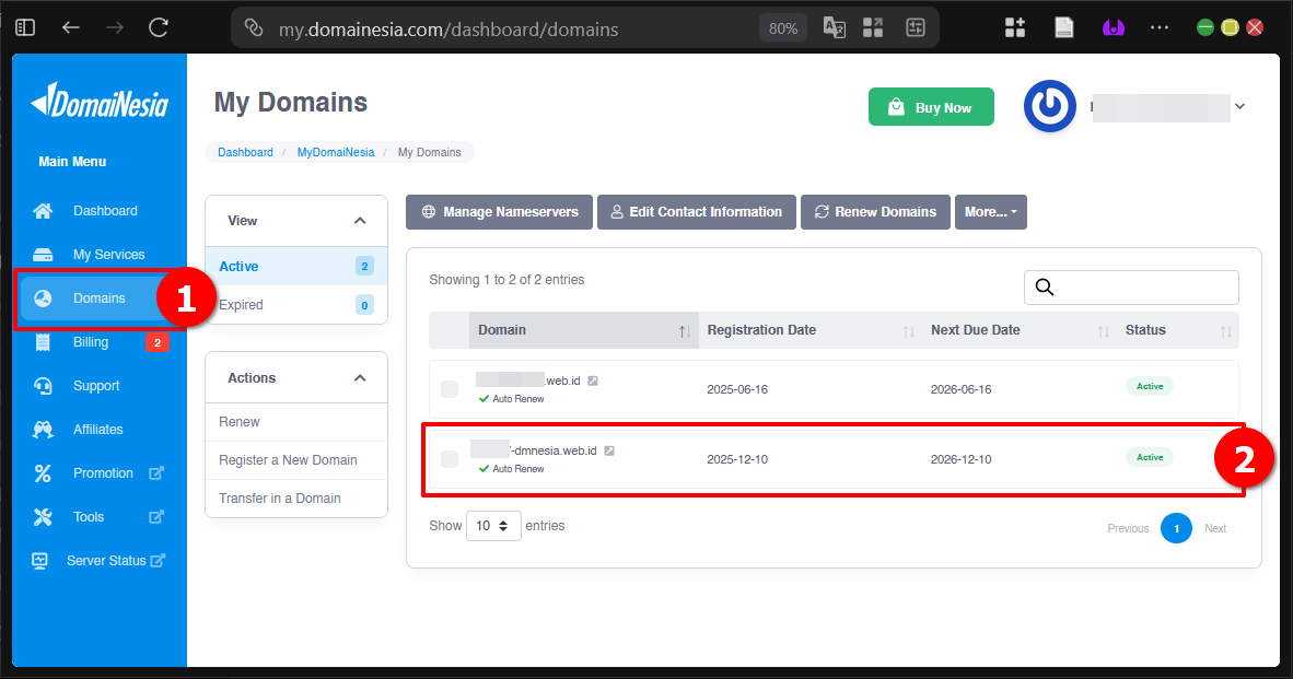 Panduan Membuat Sub Domain di Plesk Panel (Metode GUI) 2 Panduan Membuat Sub Domain di Plesk Panel (Metode GUI)