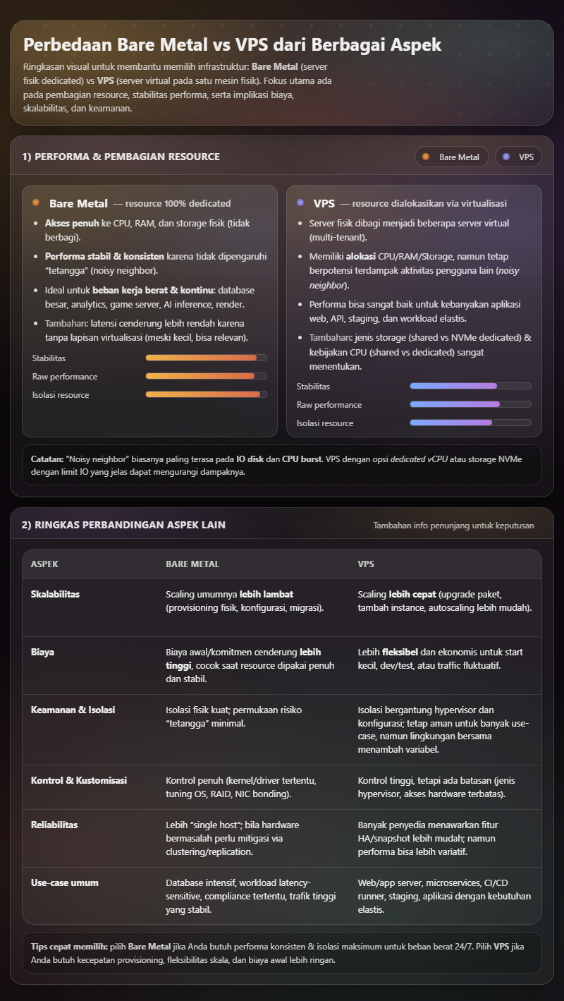 Bare Metal vs VPS Menentukan Hosting yang Tepat 2 Bare Metal vs VPS