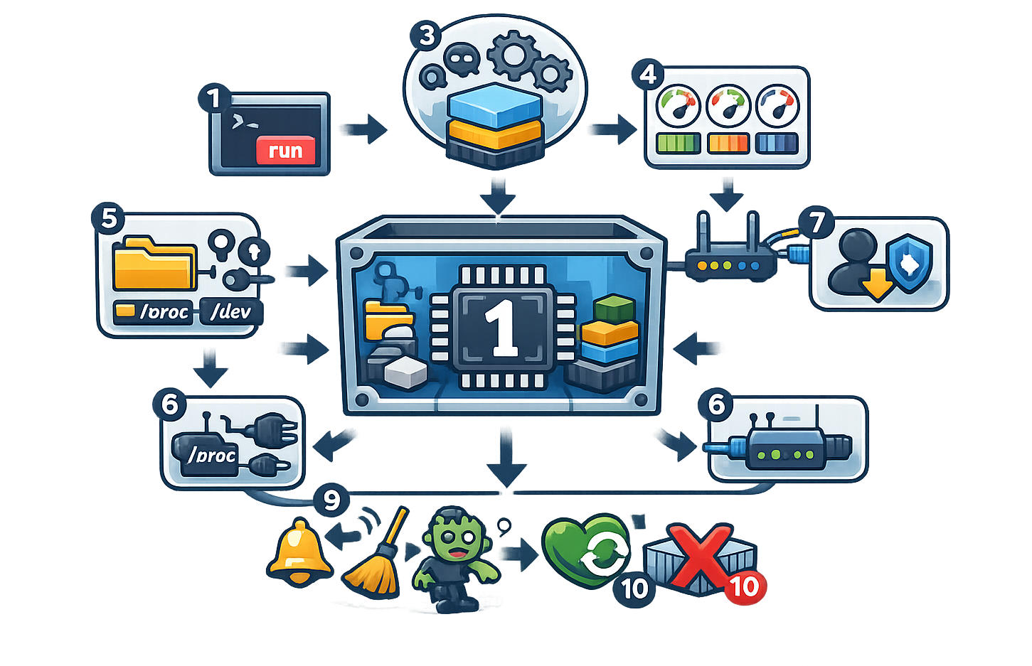 Capture Container For Processing Apa Itu Container Init Process?