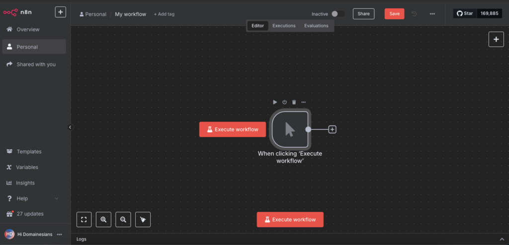 Panduan Lengkap Install n8n di VPS DomaiNesia 29 Install n8n di VPS DomaiNesia
