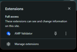 Cara Install AMP di WordPress 4 extension