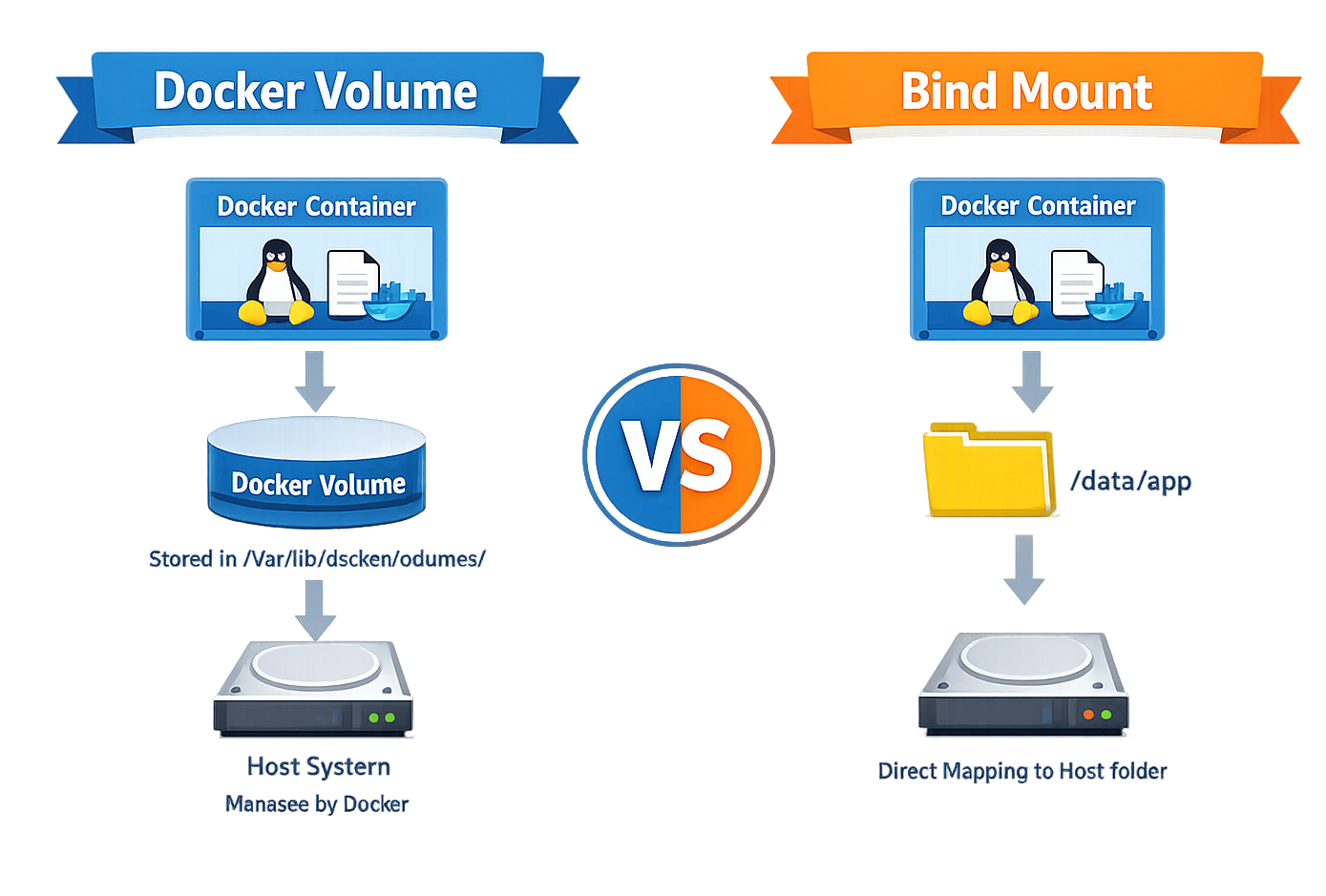Volume atau Bind Mount? Mengelola Data Persisten di Docker