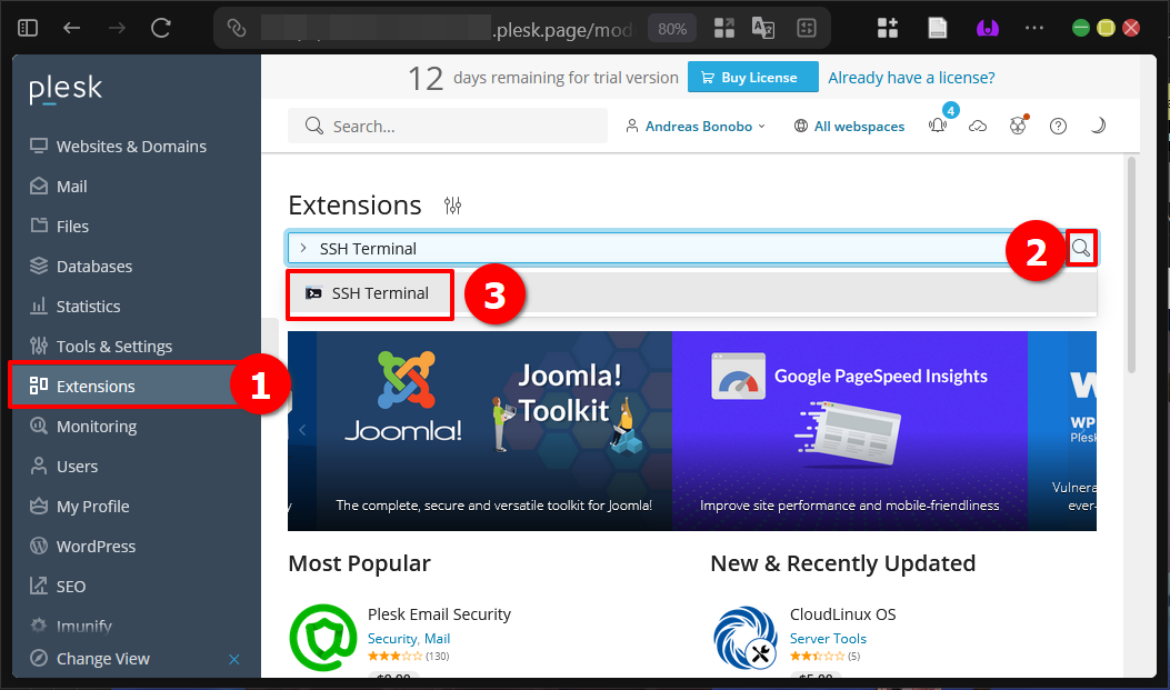 Terdapat 3 Cara Akses Server Lewat SSH di Plesk Panel 9 Terdapat 3 Cara Akses Server Lewat SSH di Plesk Panel