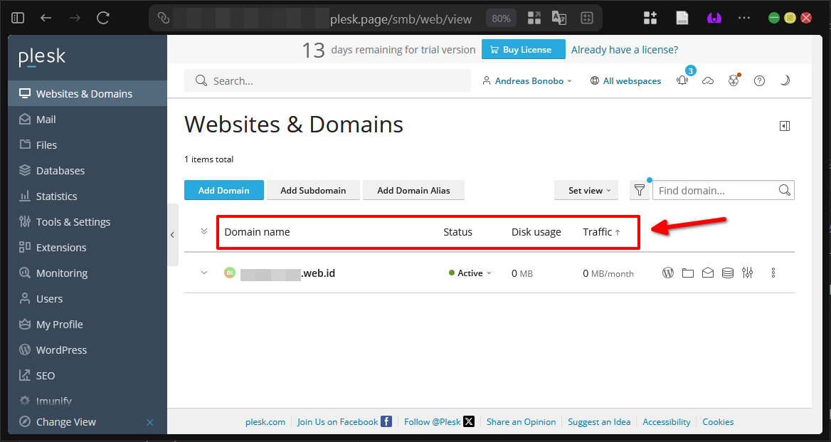 Ketahui Yuk! 6 Fitur Manajemen Domain di Plesk Panel 12 Ketahui Yuk! 6 Fitur Manajemen Domain di Plesk Panel