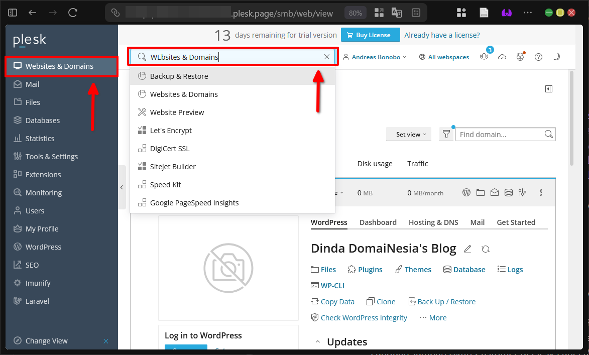 Ketahui Yuk! 6 Fitur Manajemen Domain di Plesk Panel 4 Ketahui Yuk! 6 Fitur Manajemen Domain di Plesk Panel