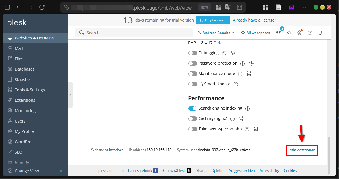 Ketahui Yuk! 6 Fitur Manajemen Domain di Plesk Panel 5 Ketahui Yuk! 6 Fitur Manajemen Domain di Plesk Panel